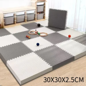 8 Piece 2.5cm Baby Play Mat Thick Foam Interlocking