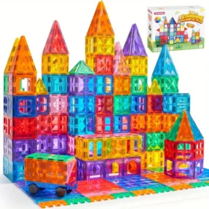 JOYFY 110/66/50 PCS Magnetic Building Tile 3D